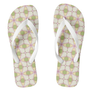 Colourful retro pattern background 3 thongs