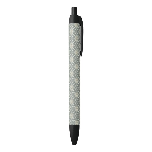 Colourful retro pattern background 5 black ink pen (Bottom (Vertical))
