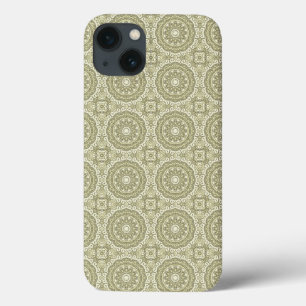 Colourful retro pattern background 6 iPhone 13 case