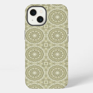 Colourful retro pattern background 6 iPhone 13 case