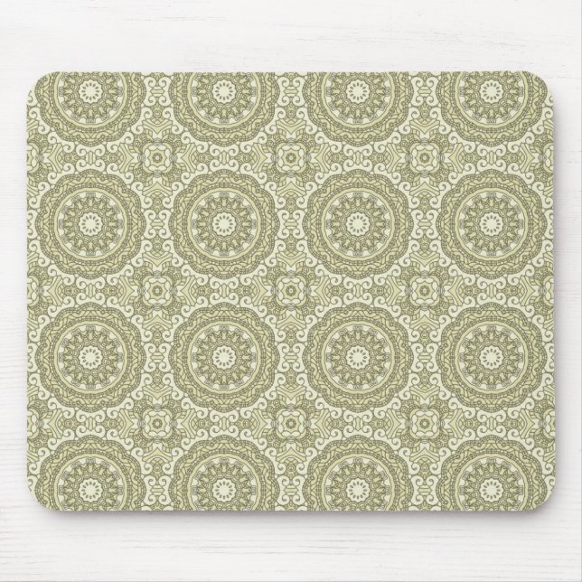 Colourful retro pattern background 6 mouse pad (Front)