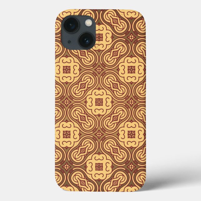 Colourful retro pattern background Case-Mate iPhone case (Back)