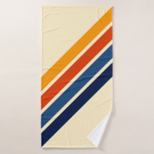 Colourful Retro Stripes Striped Pattern