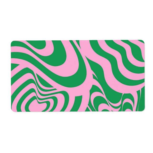 Colourful Retro Swirl Groovy Y2K Pattern  (Front)