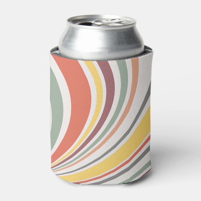 Colourful retro vibes can cooler (Can Front)