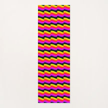 Colourful Retro Waves Stripes