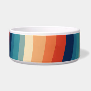 Colourful Retro Waves Vintage