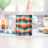 Colourful Retro Waves Vintage