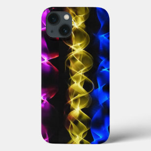 Colourful Ribbons Of Light iPad Case