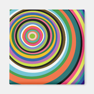 Colourful Rings Magnet