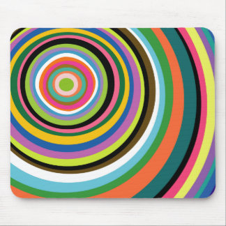 Colourful Rings Mousepad