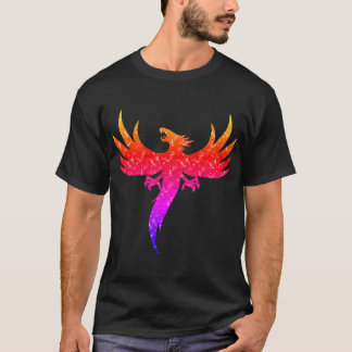 Colourful Rising Phoenix T-Shirt