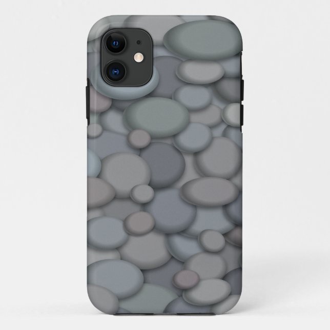 Colourful River Rock Pebbles Art Case-Mate iPhone Case (Back)