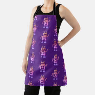 Colourful Robot Apron