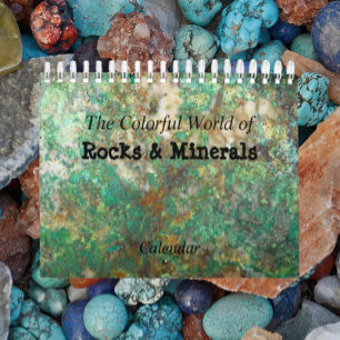 Colourful Rocks & Minerals Calendar