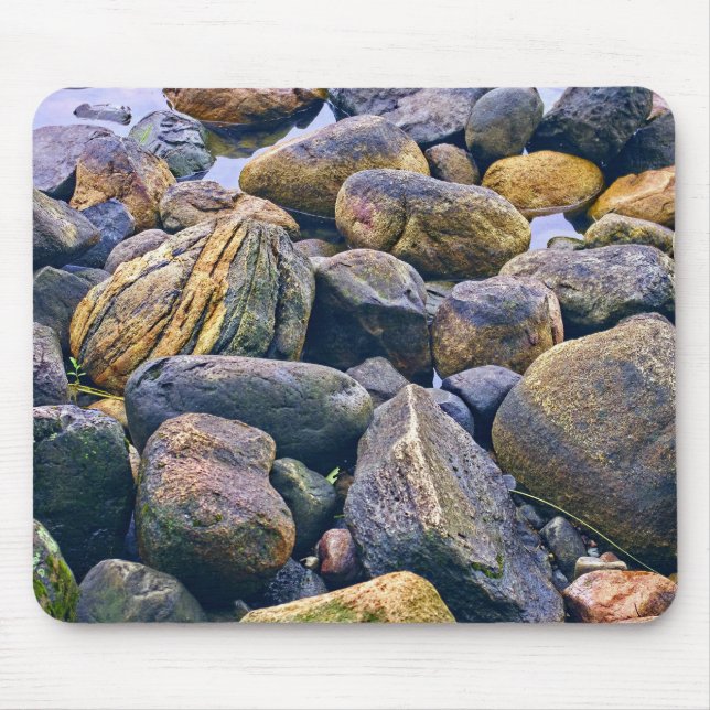 Colourful rocks    mouse pad (Front)