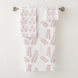 Colourful rolls of wrapping paper featuring variou bath towel set