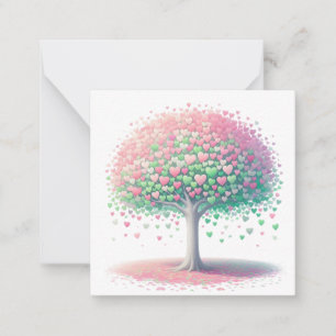 Colourful romantic card