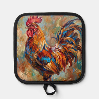Colourful Rooster Pot Holder
