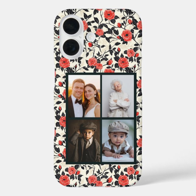 Colourful Rose Custom Iphone Case For Iphone (Back)