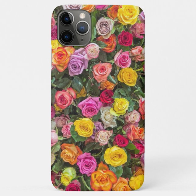 Colourful Roses Phone Case (Back)