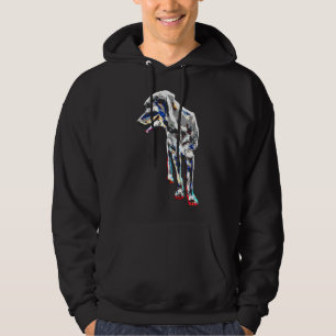 Colourful Rottweiler 26 Hoodie