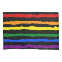 Colourful Rough Rainbow Stripes on Any Colour