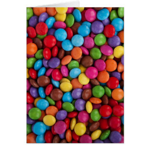 Colourful Round Chocolate Candy Sweets
