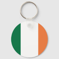 Colourful Round Flag of Ireland