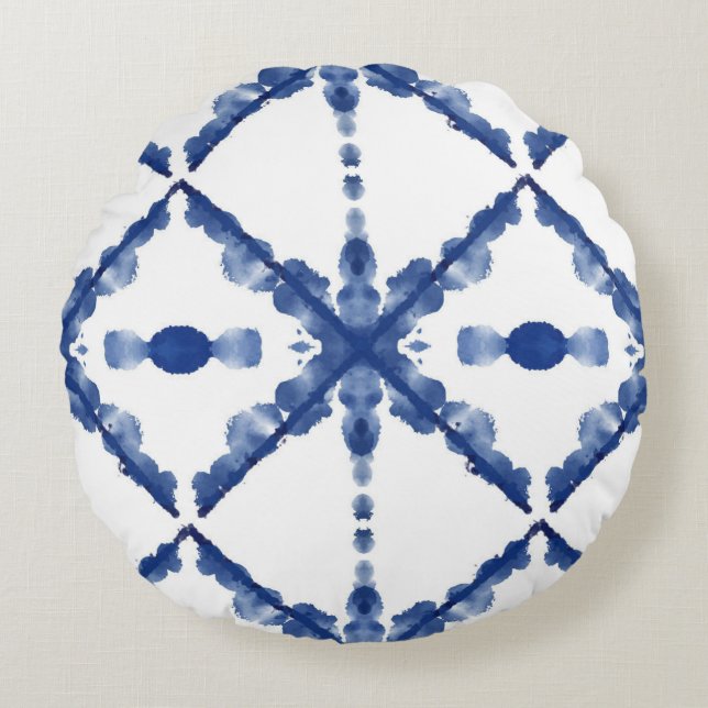 Colourful Round Pillow (Front)