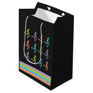 Colourful Runners Running Gift Bag
