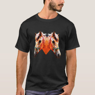 Colourful Sarcastic Horses Graphic 1 T-Shirt