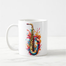 Colourful Saxophone