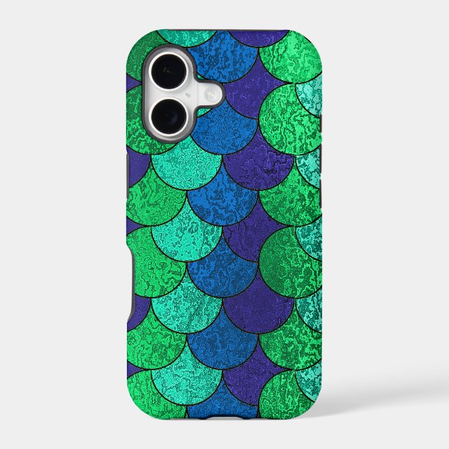 Colourful Scale Pattern iPhone 5 Case (Back)