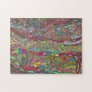 Colourful Scenery In Mazes Jigsaw Puzzle