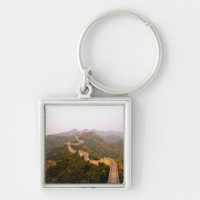 Colourful scenic at the great Wall of China in Key Ring (Front)