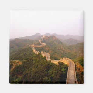 Colourful scenic at the great Wall of China in Magnet