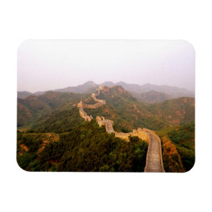 Colourful scenic at the great Wall of China in Magnet