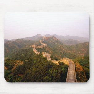 Colourful scenic at the great Wall of China in Mouse Pad