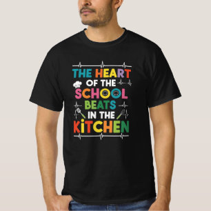 Colourful School Cook and Chef Design T-Shirt