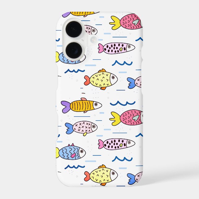 Colourful School of Fish (Back)