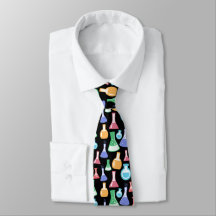 Colourful Science / Chemistry Pattern Neck Tie