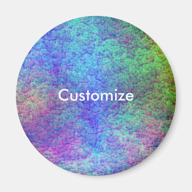 Colourful Sea Bed III - Template Magnet (Front)