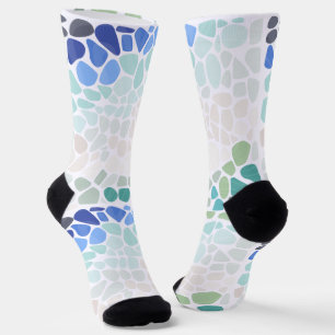 Colourful Sea Glass  Socks