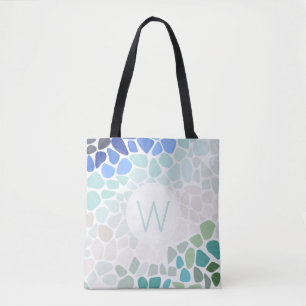 Colourful Sea Glass Tote Bag