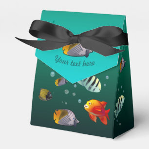 Colourful Sea Life - Underwater Theme Favour Box