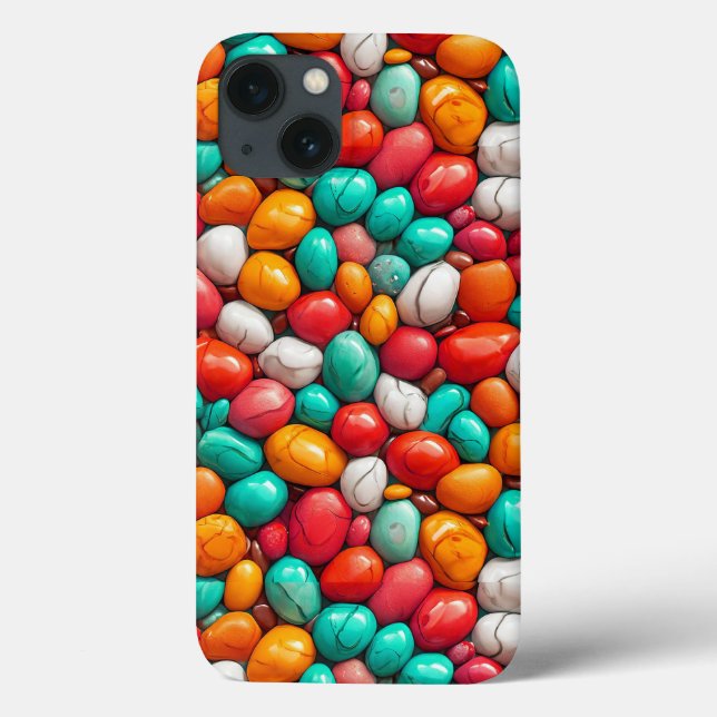 Colourful Sea pebbles Case-Mate iPhone Case (Back)