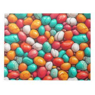 Colourful Sea pebbles Notepad
