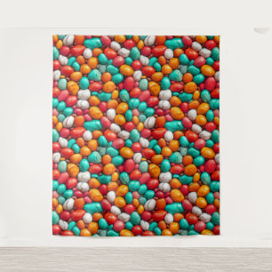 Colourful Sea pebbles Tapestry