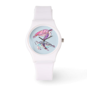 Colourful Sea Turtle Pair Watch